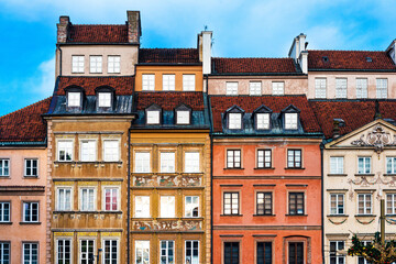 Old Market Square in Warsaw, Poland
