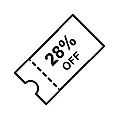 Discount offer icon vector design templates
