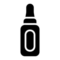 essential oil glyph icon
