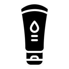 facial wash glyph icon