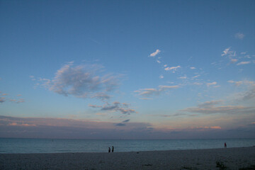 Obraz premium sunset on the beach