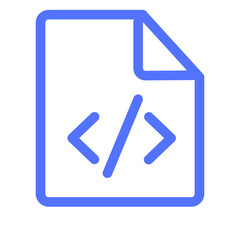 Code Development Programming Source Web Icon