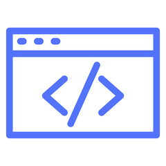 Coding Development Page Programming Web Icon