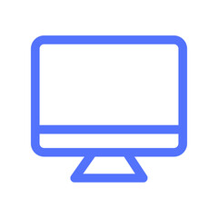 Computer Desktop Display Monitor Screen Icon