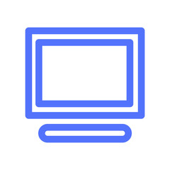 Computer Display Monitor Television Tv Icon