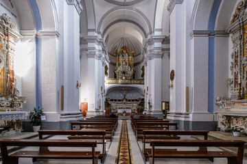 Fototapeta na wymiar Matera, interno chiese