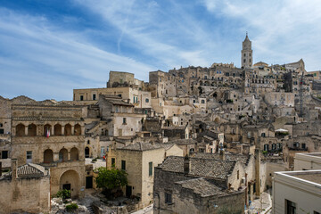 Fototapeta premium Matera, panorama cittadino
