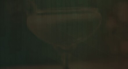 silhouette of a person in a window