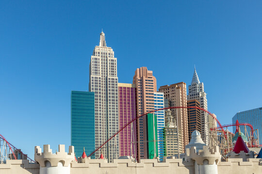New York Hotel and Casino in Las Vegas, Nevada, USA