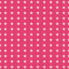 Seamless circus pattern. Pink circus on pink background with stars