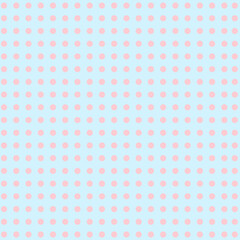 Seamless circus pattern. Pink circus on blue background with a circle
