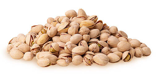 Tasty organic heap pistachio nuts