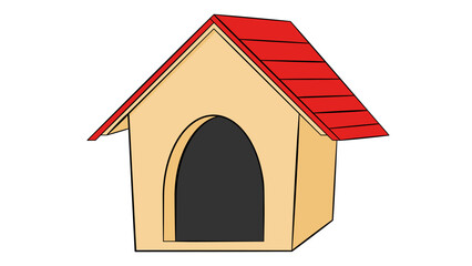 Obraz na płótnie Canvas doghouse wooden