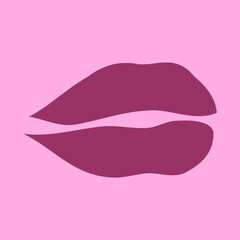illustration of a lips