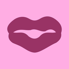 illustration of a lips