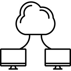 Cloud Computing Icon