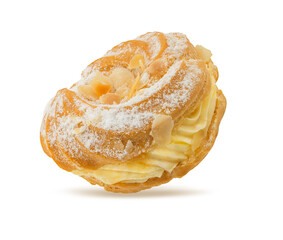 Cake isolated on white background with clipping path