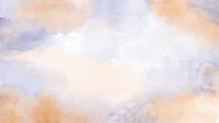 Abstract Terracotta Dreamy Watercolor Background
