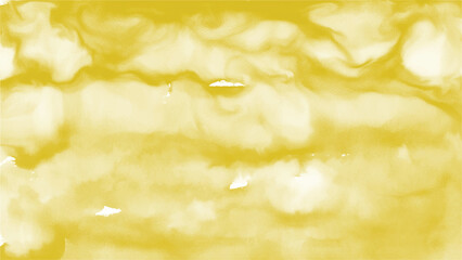 Abstract Alcohol Ink Yellow Watercolor Background
