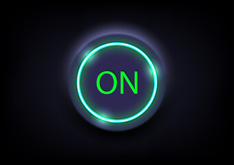 Push botton switch on