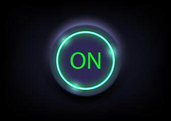 Push botton switch on