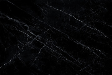 Black marble natural pattern for background, abstract natural marble black and white
