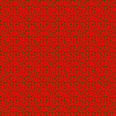 red background