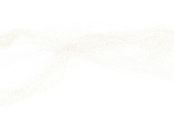 Light silver gold dust. Vector