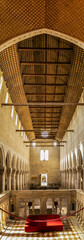 Interior view of the cathedral of Aquileia. October 2022 Aquileia, Friuli Venezia Giulia - Italy