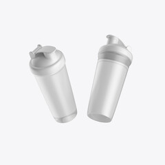 Sport Bottle Mockup. 3D render