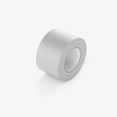 Paper Duct Tape Mockup. 3D render