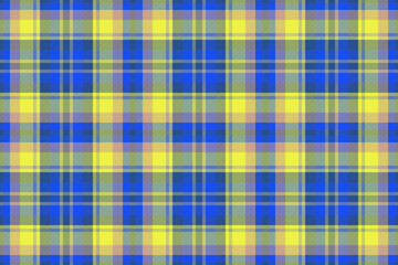 Seamless fabric vector. Pattern textile background. Texture tartan plaid check.