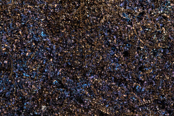 abstract background made of steel and aluminum shavings - obrazy, fototapety, plakaty