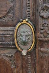 ancient door knocker