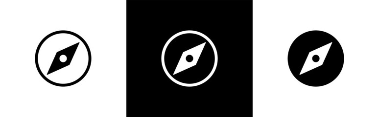 Arrow direction icon. compass symbol signs stickers, vector illustration