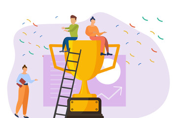 Office Work Illustration