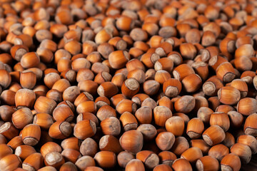 hazelnuts and almonds