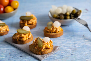 Homemade vegan spread.