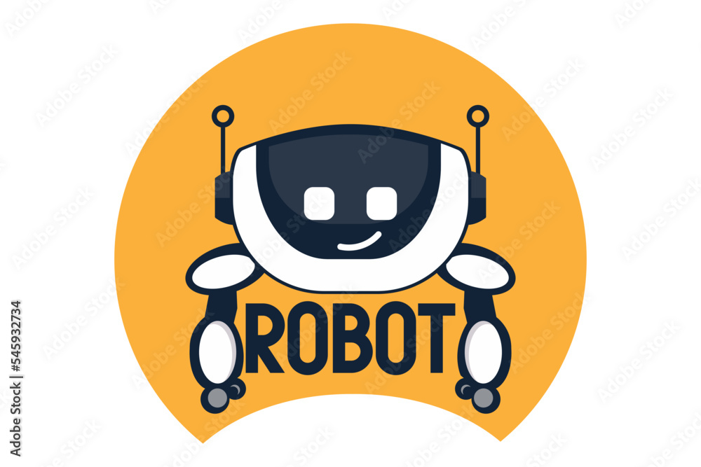 Poster Robot Logo