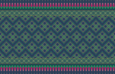 Ethnic-style seamless vector pattern. Tribal motif on a geometric background. Printing ornaments for paper, wallpaper, covers, textiles, fabric, apparel, and other materials
