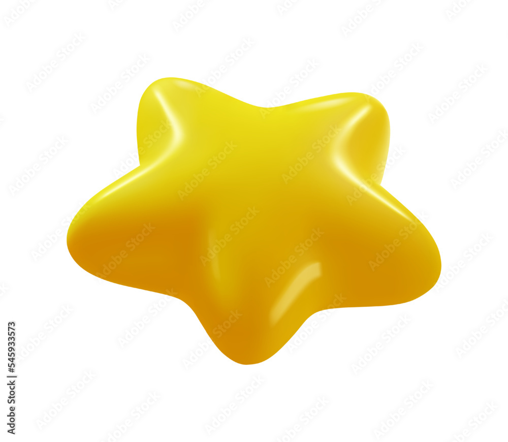 Poster golden star rotating, isolated icon symbol of award and feedback, rating and review. game and jackpo