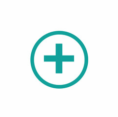 addition icon, flat addition illustration, plus sign symbol isolated on white background