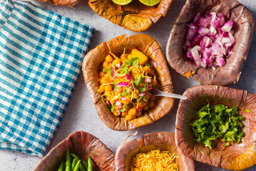 Obraz na płótnie Canvas selective focus of famous bengali dish 