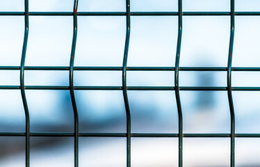 Powder Welded Wire Mesh Fence