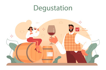 Food critic concept. Professional blogger making review and ranking