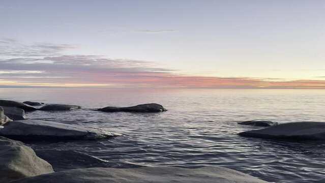 Beautiful cloudscape over the sea