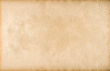 Old paper sheet Used empty texture background