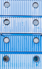 london, united kingdom, october 22, 2022: container city by 