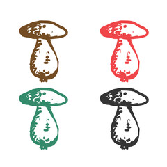 Mushroom icon, dible mushroom icon, Vector Mashroom, vegetable Mashroom, Mashroom logo vector icons in multiple colors