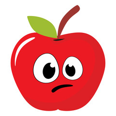 Cartoon Character Apple